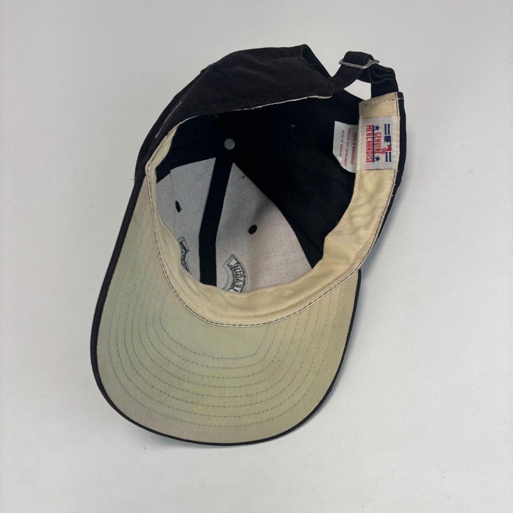 New Era Strapback Hat Black New York Yankees 2000 American League Champions VTG - Picture 7 of 9